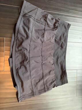lululemon athletica pace rival Black Active Skort Euc size 4